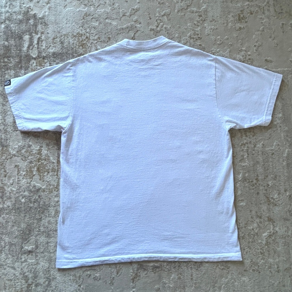 Fly Supply Mens White A True‎ Love Story Graphic Tee - Size XL - Picture 6 of 7